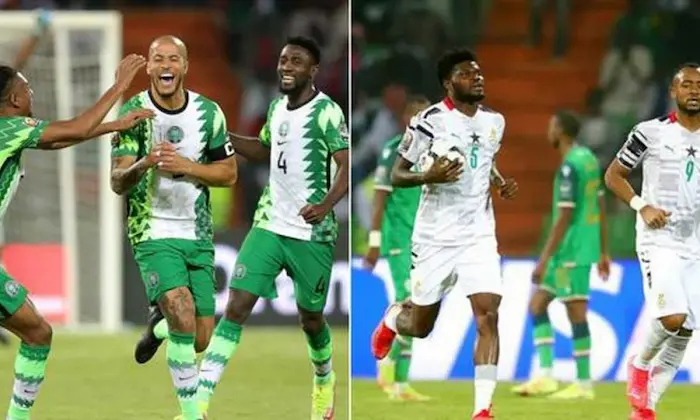 Trận giao hữu quốc tế giữa Ghana vs Nigeria